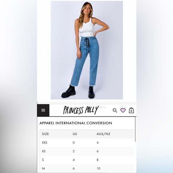 Lioness La Bella Vita High Rise Lace Up Jeans - Picture 5 of 5